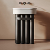 ArtCeram Church Консоль напольная металлическая для раковины 53x34x71h см, цвет: matt black ACA086 17