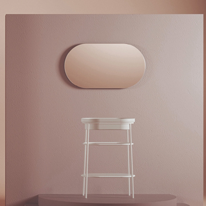 ArtCeram Arco Зеркало 50x90 см, с LED-подсветкой и сенсорным выключателем ACS012