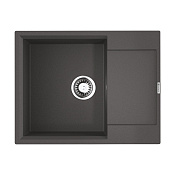 Omoikiri Daisen 65T PL Кухонная мойка из Tetogranit 65x23 см, крыло справа, цвет: платина 4993517