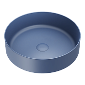 Omoikiri Mira NB Раковина чаша d40,5x12h см, из Natceramic, без перелива, цвет: темно-синий 4972071