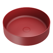 Omoikiri Mira PO Раковина чаша d40,5x12h см, из Natceramic, без перелива, цвет: портвейн 4972070