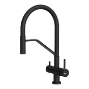 Omoikiri Akeno GB-BL Смеситель для кухни с гибк. изливом и возм. подкл. фильтр, цвет: графит 4994547