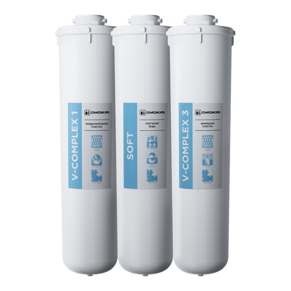 Omoikiri Фильтр для очистки воды, пластиковый, цвет: белый 4998040