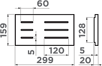 Omoikiri FK-01 WD Вставка для ножей, цвет: wood 4999105