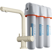 Omoikiri Смеситель для кухни с фильтром в комплекте, цвет: ваниль 4044.8028P