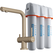 Omoikiri Смеситель для кухни с фильтром в комплекте, цвет: карамель 4217.8028P