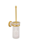 Boheme Palazzo Ершик для унитаза подвесной со стеклянной колбой, цвет: gold 10114