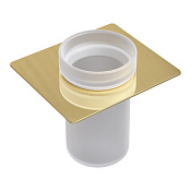 Boheme Space Стакан подвесной, стеклянный полупрозрачный, цвет: gold 10966-G-TUM