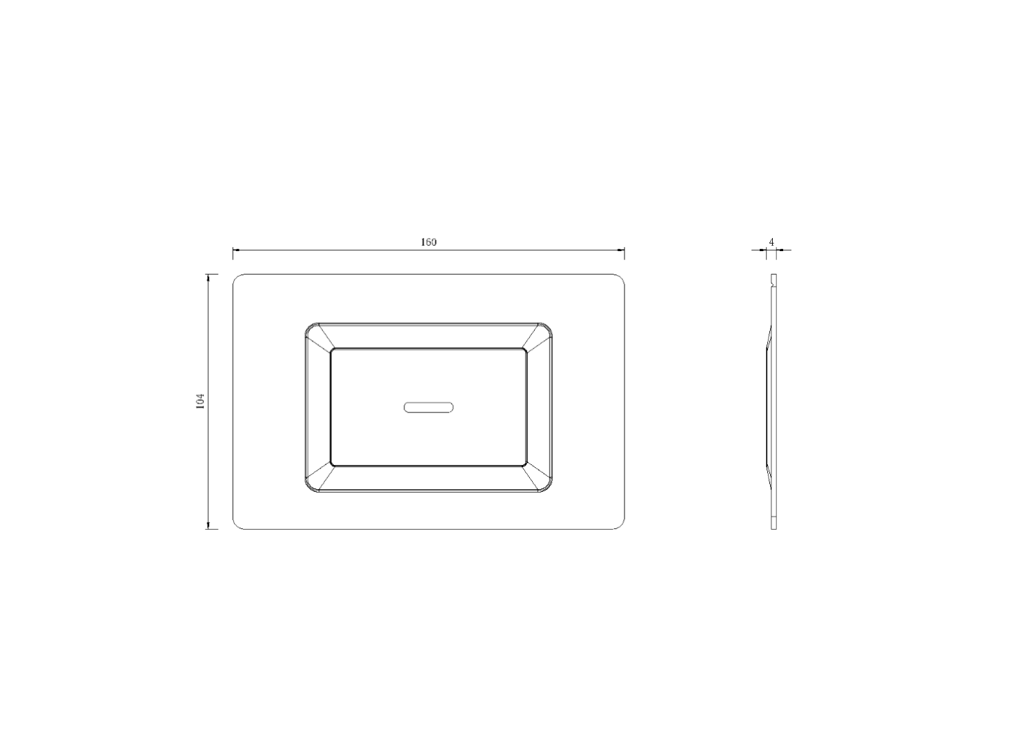 Boheme Space Мыльница с латунной чашей, накладная, цвет: white 10966-W-SOAP