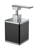 Boheme Дозатор для жидкого мыла, настольный, керамическая колба, цвет: chrome 10969-B-CR