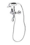 Boheme Tradizionale Смеситель для ванны с душевым комплектом: ручн. душ, шланг, держат., цвет:chrome 263-BLC