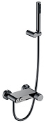 Boheme Stick Touch Смеситель для ванны с душевым комплектом: ручн. душ, шланг, цвет:shine gun metall 123-SGM.2