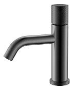 Boheme Stick Touch Смеситель для раковины длина излива 13,5 см, без дк, цвет: gun metall 121-GM.2