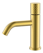Boheme Stick Diamond Смеситель для раковины длина излива 13,5 см, без дк, цвет: matt gold 121-MG