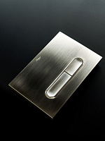 Boheme Кнопка смыва для инсталляции, пластик, цвет: nickel brush 667-NB