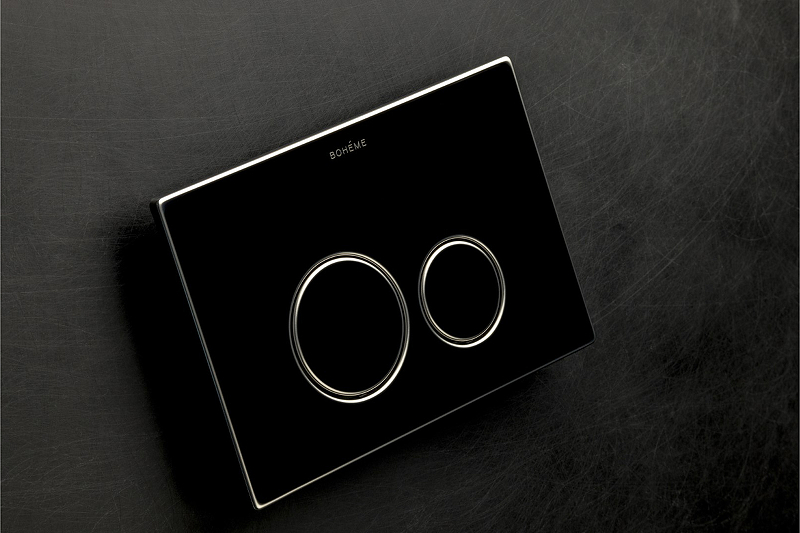 Boheme Кнопка смыва для инсталляции, 2 режима, нержавеющая сталь, цвет: chrome 649-CR