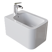 Boheme Mane Биде подвесное 52х35 с 1 отверстием под смеситель, цвет: white 970-BDT-W