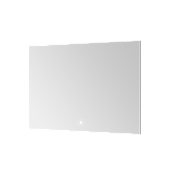 Boheme Зеркало 100x70h см без рамы, с подсветкой и сенсором, цвет: chrome 544-100