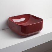 Simas Balloon Раковина чаша 45х45 см, без перелива. цвет: rubino BA03 RUBINO