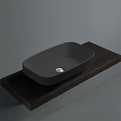 Simas Baden Baden Раковина чаша 60х38 см, без перелива. цвет: nero matt BB11 nero matt