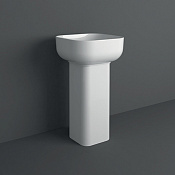 Simas Balloon Пьедестал для раковины 27,5х27,5 см, без крепления и д/клапана. цвет: белый глянцевый CN400bi