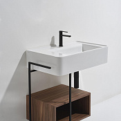 Simas Ratio Раковина чаша 55х46 см, без перелива, c 1 отверстием под смеситель, цвет: белый глянц. RA55bi