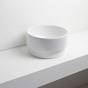 Simas Po-Mo Раковина чаша d37 см, без перелива. цвет: белый глянцевый PO01bi