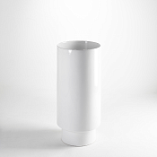 Simas Po-Mo Раковина напольная d40х85h см, слив в пол, без перелива, цвет: белый глянцевый PO08bi