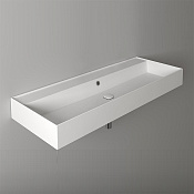 Simas Agile Раковина подвесная 121х46 см, без перелива, без отвер. под смеситель, цвет: белый глянц. AG121 bi*0*0 без отв/без перелива