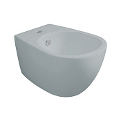 Simas Vignoni Биде подвесное 36,5х56 см, c 1 отверстием под смеситель и переливом. цвет: tela matt VI19 tela matt*1