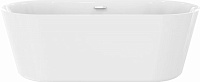 Belbagno Ванна свободностоящая акриловая 158,5x74,5 см, цвет: белый глянцевый BB306-1585