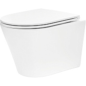 Tece Spring  Унитаз подвесной, безободковый с крышкой микролифт, цвет: белый глянцевый 9700997