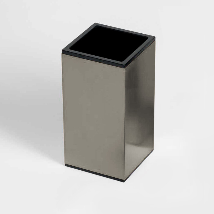 Colombo MiniQ Стакан для зубных щеток настольный, латунный, цвет: stainless steel B1643.HPS1