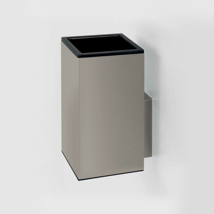 Colombo MiniQ Стакан для зубных щеток подвесной, латунный, цвет: stainless steel B5002.HPS1