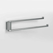 Colombo MiniQ Полотенцедержатель двойной 33 см, цвет: chrome B5012.CR
