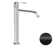 Remer Atelier Смеситель для раковины, без донного клапана, высота излива 23,3 см, цвет: nero opaco AL11LXLNO