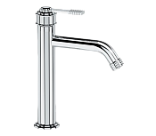 Remer Atelier Смеситель для раковины, без донного клапана, высота излива 13,4 см, цвет: cromo AL12A