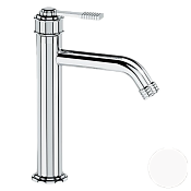 Remer Atelier Смеситель для раковины, без донного клапана, высота излива 13,4 см, цвет: bianco opaco AL12ABO