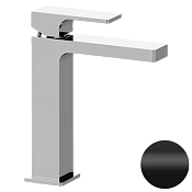 Remer Absolute Смеситель для раковины, без донного клапана, высота излива 17,5 см, цвет: nero opaco AU12ANO