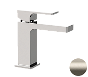 Remer Absolute Смеситель для раковины, без донного клапана, высота излива 11,4 см, цвет: visual inox AU12XV