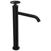 Remer Chrono Смеситель для раковины, без донного клапана, высота излива 23,3 см, цвет: nero opaco CH11LXLNO