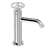 Remer Chrono Смеситель для раковины, без донного клапана, высота излива 9,3 см, цвет: cromo CH12