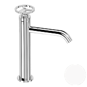 Remer Chrono Смеситель для раковины, без донного клапана, высота излива 14,6 см, цвет: bianco opaco CH12ABO