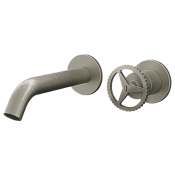 Remer Chrono Смеситель для раковины, излив 16,5 см, с внутренней частью, цвет: visual inox CH15PXV