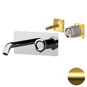 Remer Element Смеситель для раковины, излив 16,6 см, внешняя часть, цвет: oro spazzolato ET15KBBG