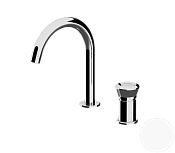 Remer Element Смеситель для раковины, без д/к, высота излива 14,2 см, цвет: bianco opaco ET57BO