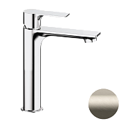 Remer Energy Смеситель для раковины, без донного клапана, высота излива 17 см, цвет: visual inox EY12AXV