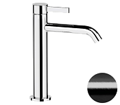 Remer Metrica Смеситель для раковины, без д/к, высота излива 14,6 см, цвет: cromo nero spazzolato MC12ACFP