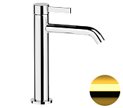 Remer Metrica Смеситель для раковины, без донного клапана, высота излива 14,6 см, цвет: oro lucido MC12ADO