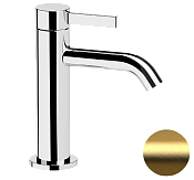 Remer Metrica Смеситель для раковины, без д/к, высота излива 9,3 см, цвет: oro spazzolato MC12BG